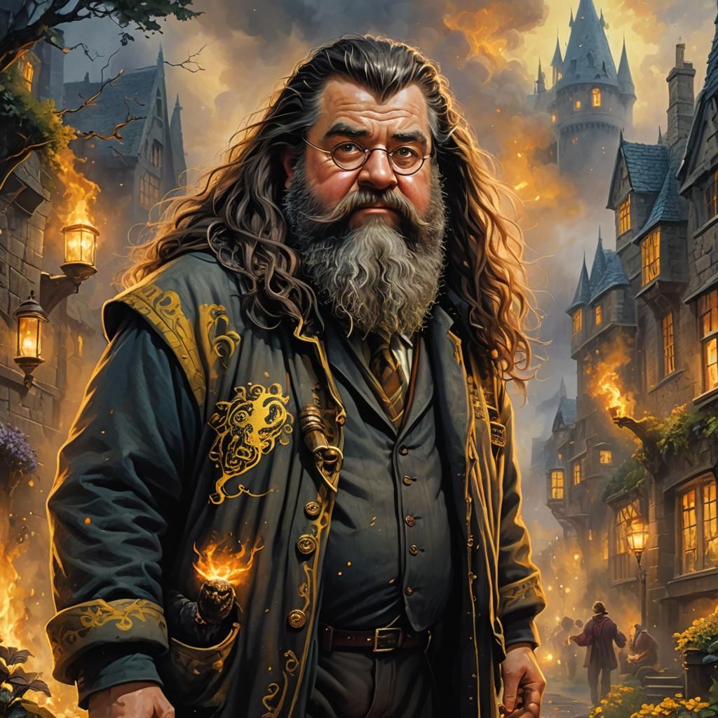 Rubeus Hagrid  from Hogwarts