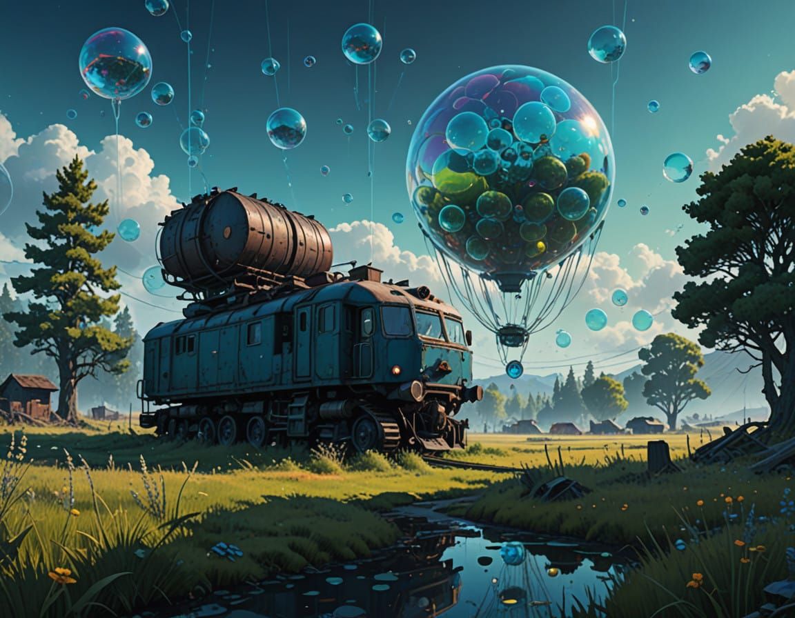 Electric Dreams in a Whimsical Field of Light