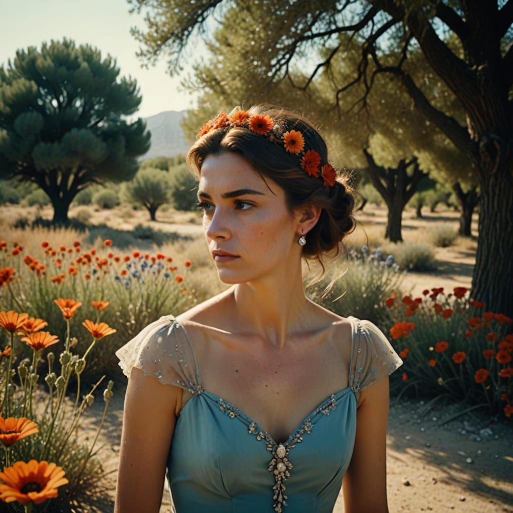 Sulleggiante Bellezza in un Deserto Parco