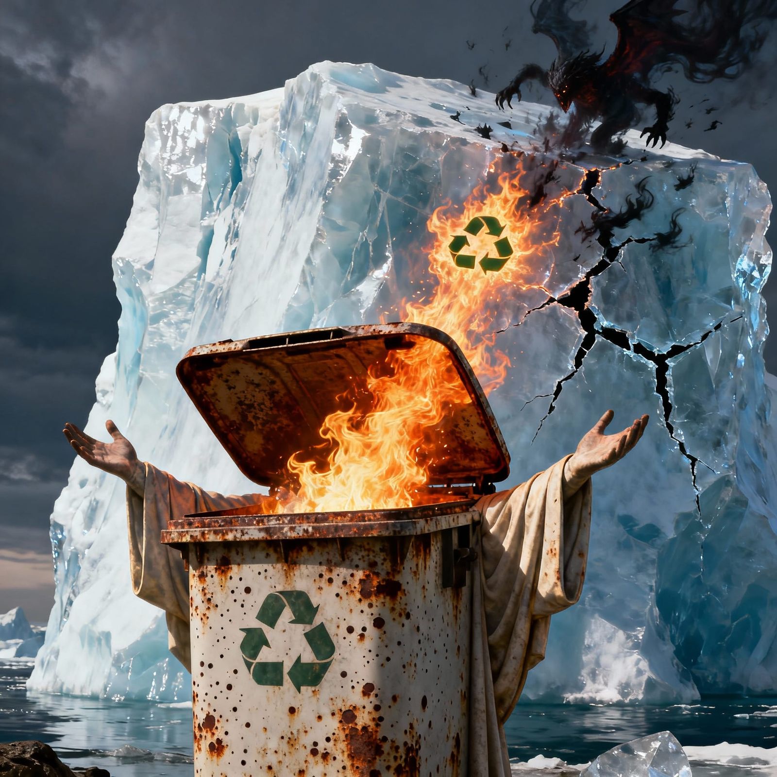 Freckled Bin Unleashes Holy Fire on Iceberg