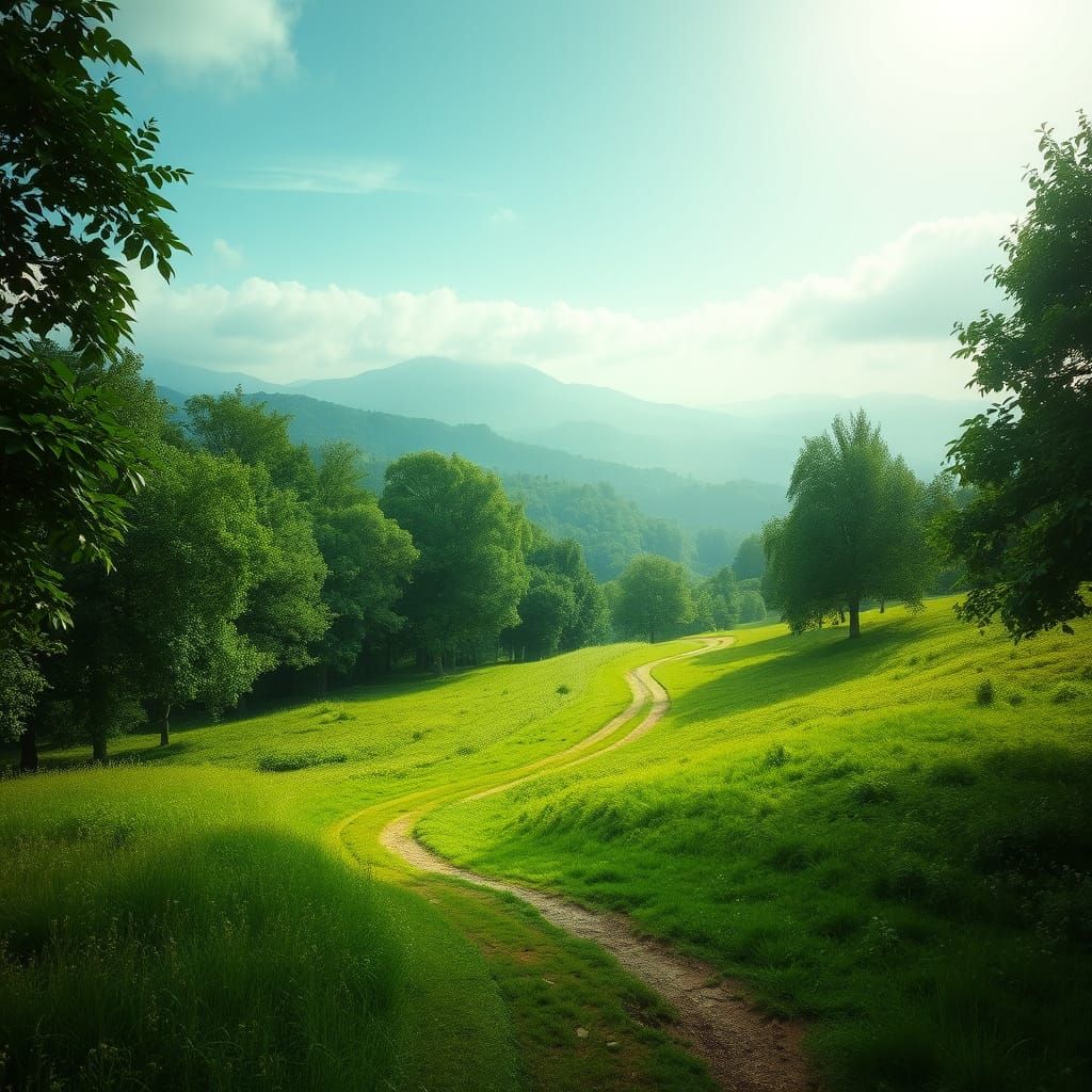 Surreal Paradise of Endless Tranquility and Passion