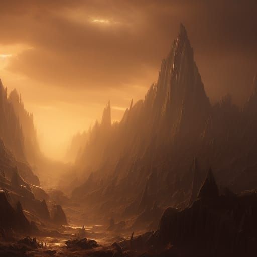 Dark Fantasy Concept Art in 8k Resolution