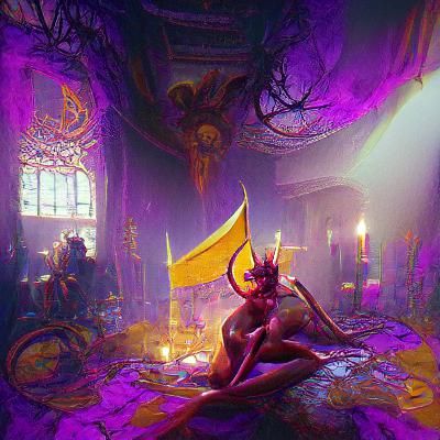 Satanachia Dark Fantasy Concept Art in 8K Resolution