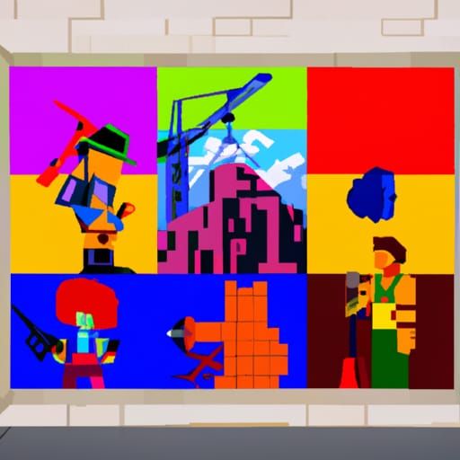 Scooby Doo as Soviet Miners in Minecraft