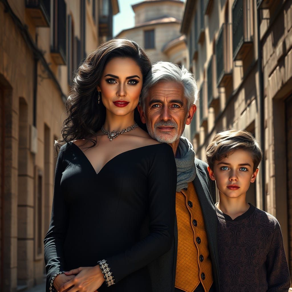 Ethereal Family Legacy in Dark Fantasy