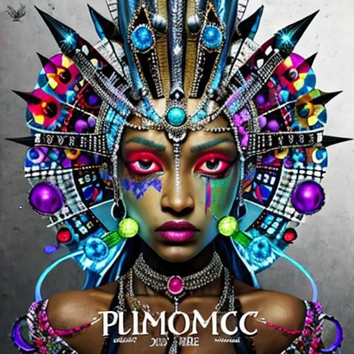 Prismatic Abstract Geometric Design