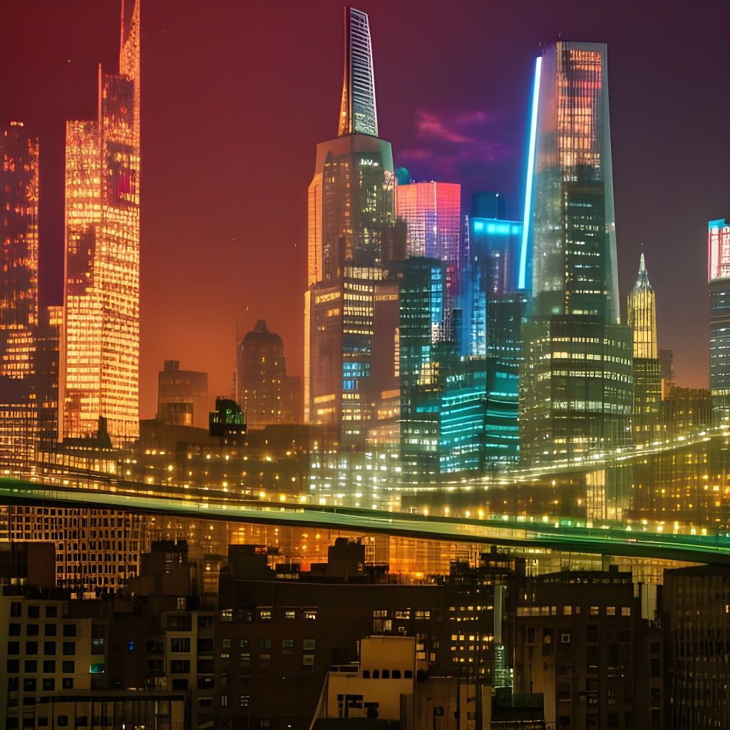 Cyberpunk Manhattan: Professional Photography