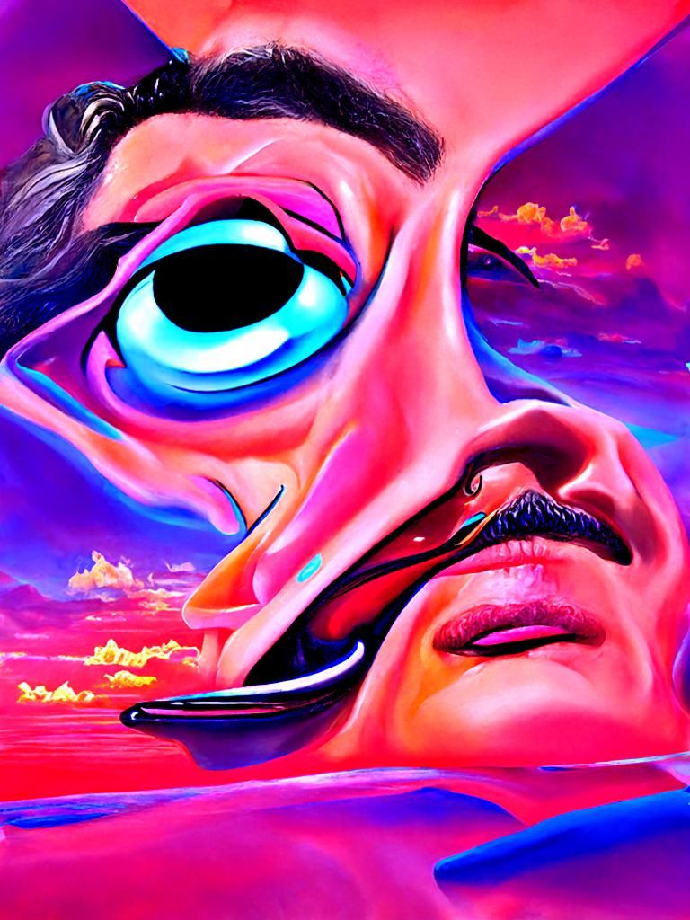 Beauty is in the eye of the beholder. Hyperrealistic, splash art, concept art, mid shot, intricately detailed, color dep...