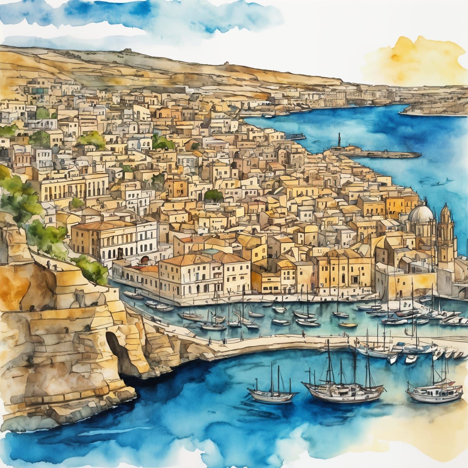 Cities Landscapes #140 Malta