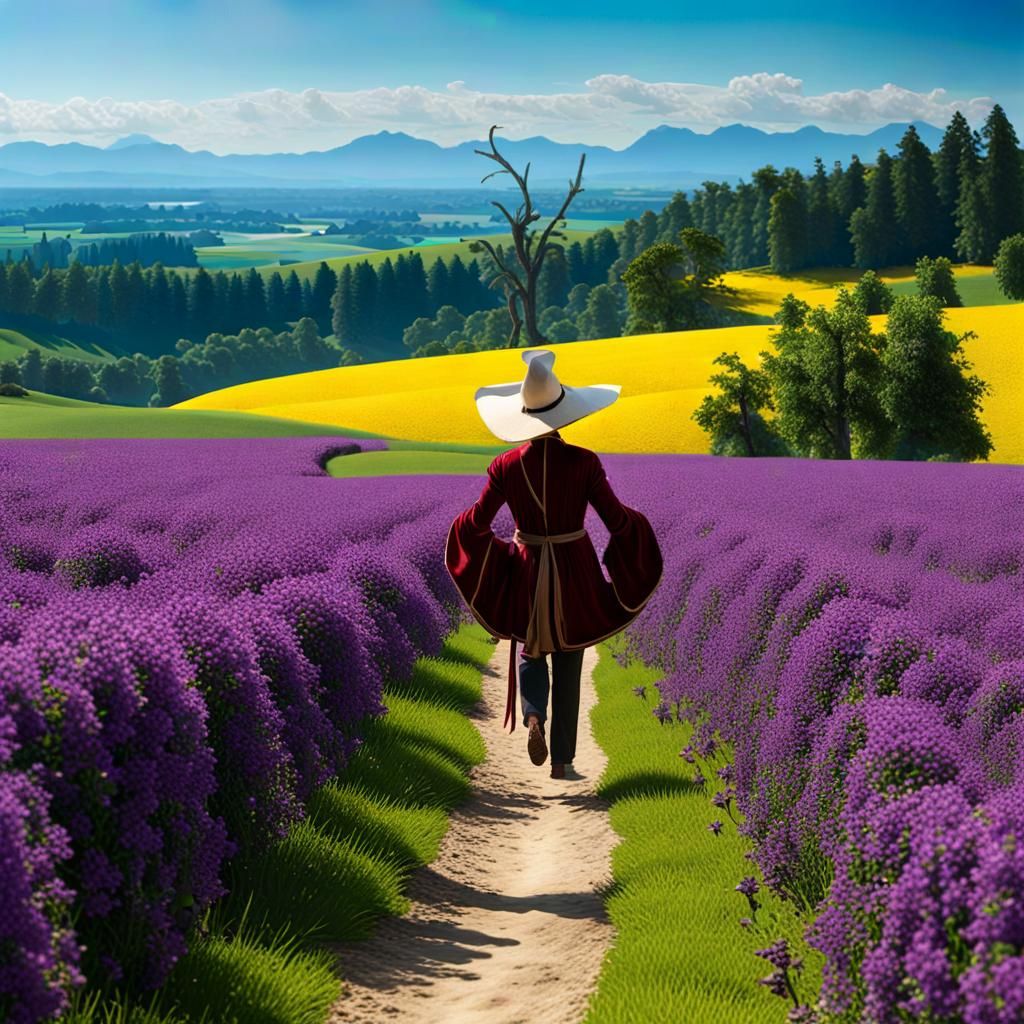 From your narrator's chair
A calming scent of lavender
Fills the air
Boned curled hands
Calling me out
Making me dance