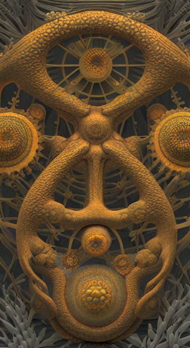 Microscopic Amoebas Laugh in a Fairytale Landscape