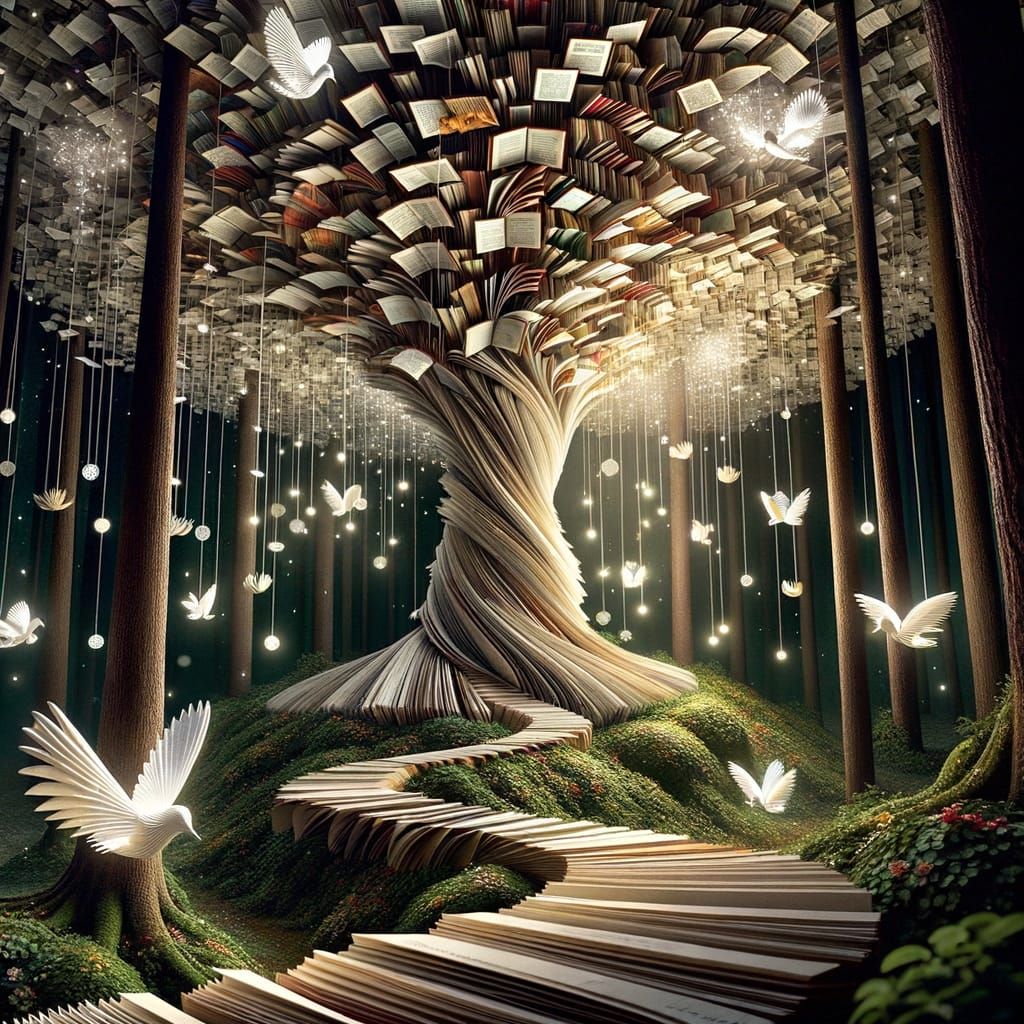 Magical Forest: A World Made of Books and Paper