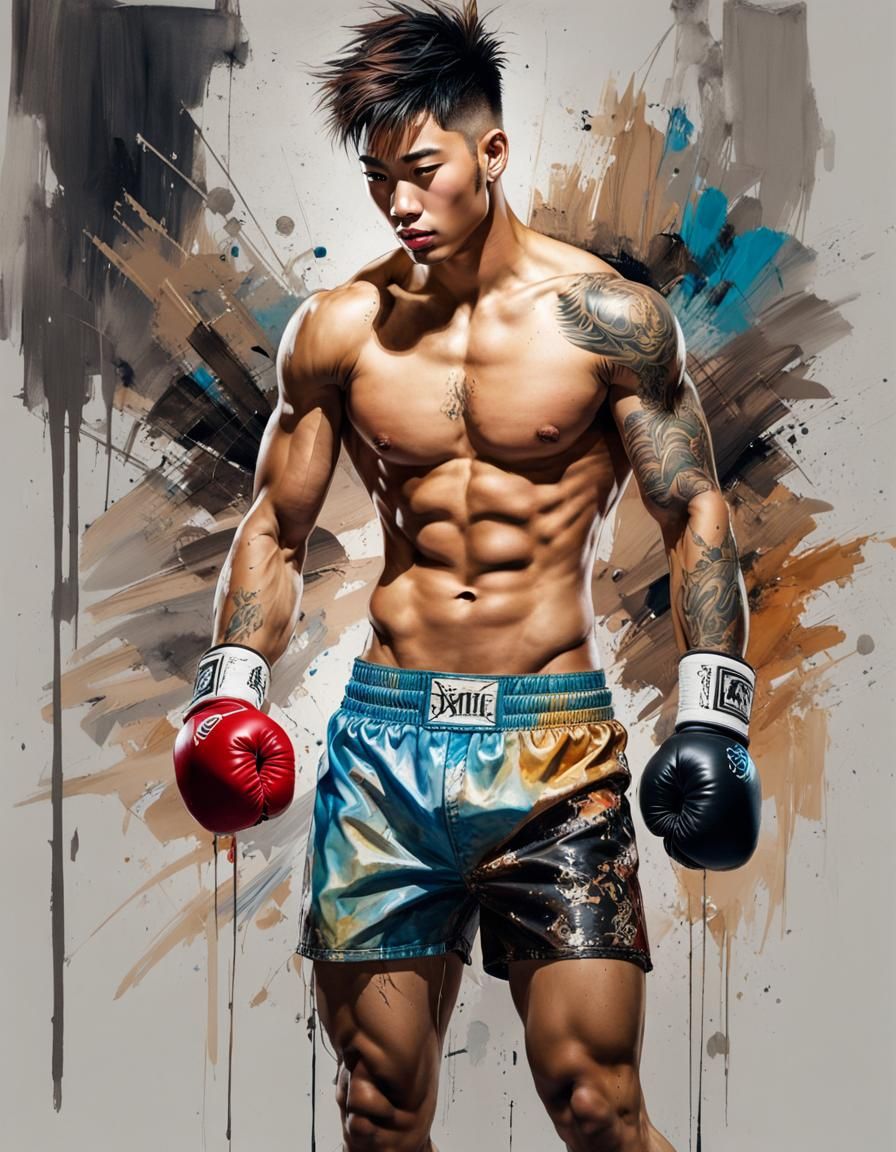 Amazingly Ripped Boxer