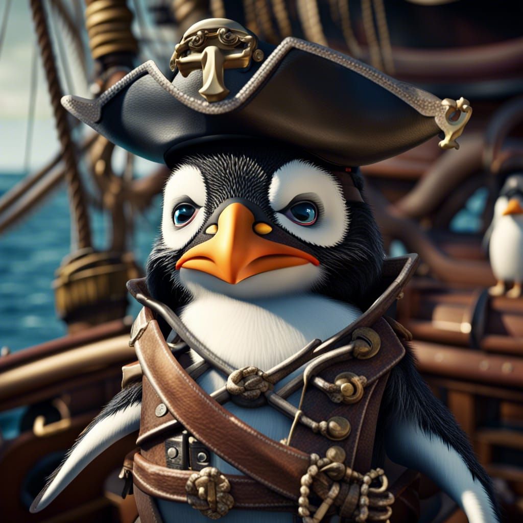 pirate penguin