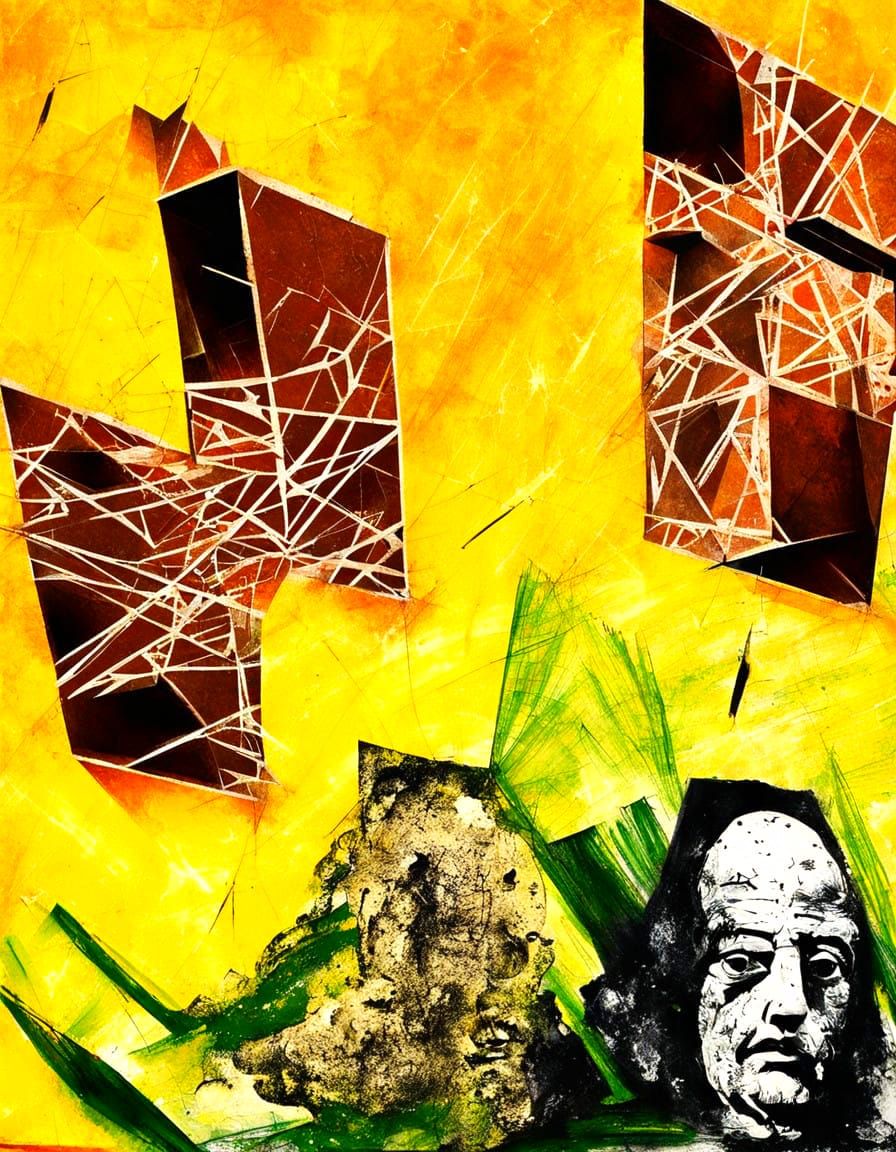 Abstractions in Dadaist Vortex