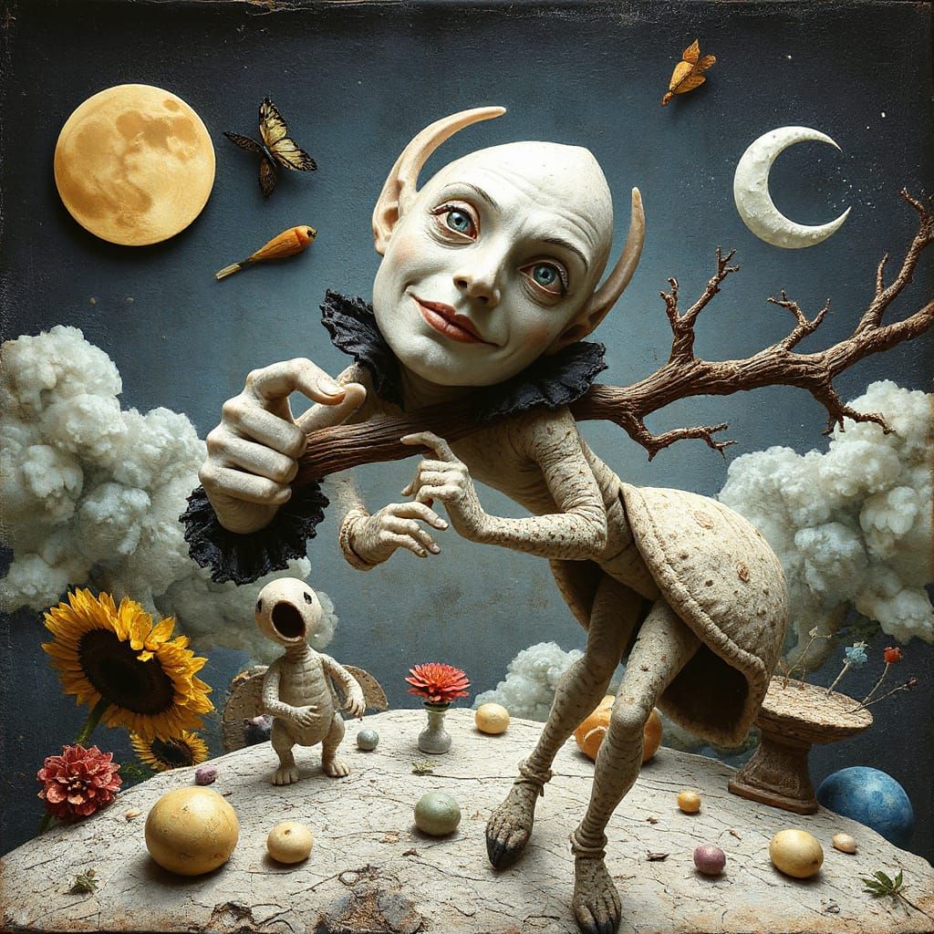 Wistful Fistful: Whimsical 3D Outsider Art