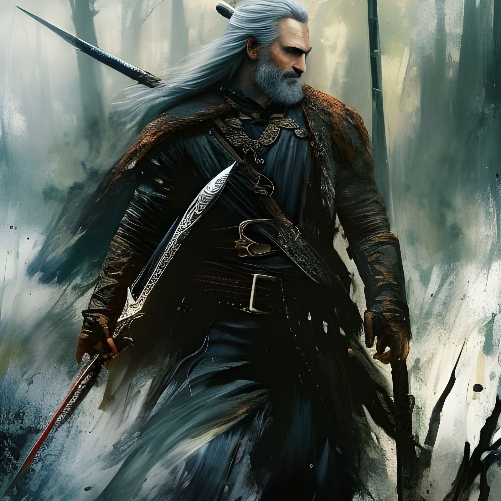 A young Vesemir… Witcher