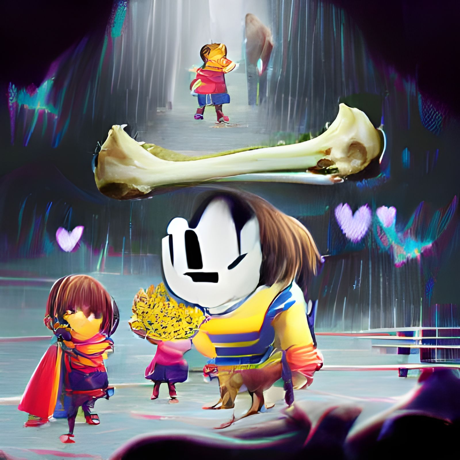 Undertale AI Interpretation