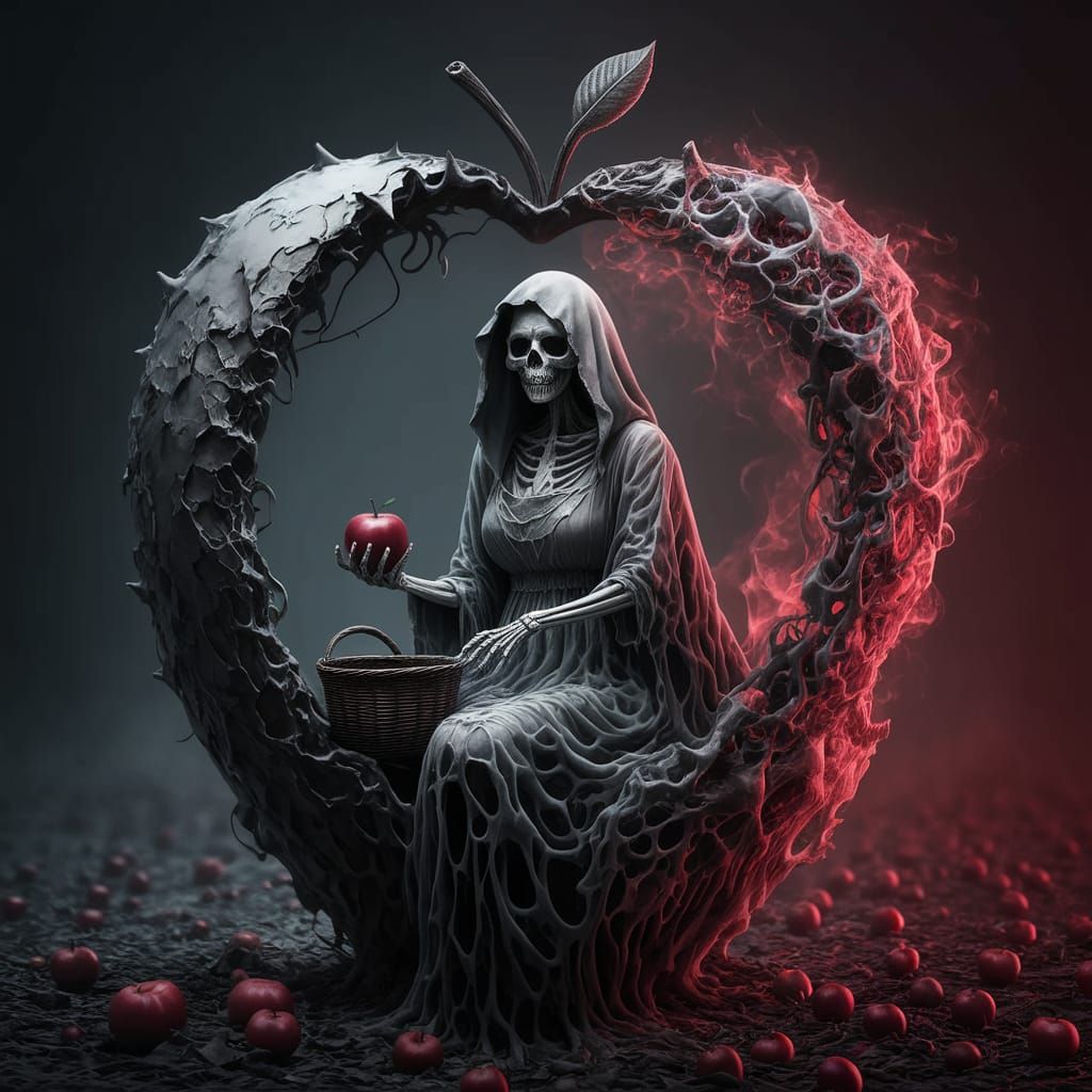 Rotten apple