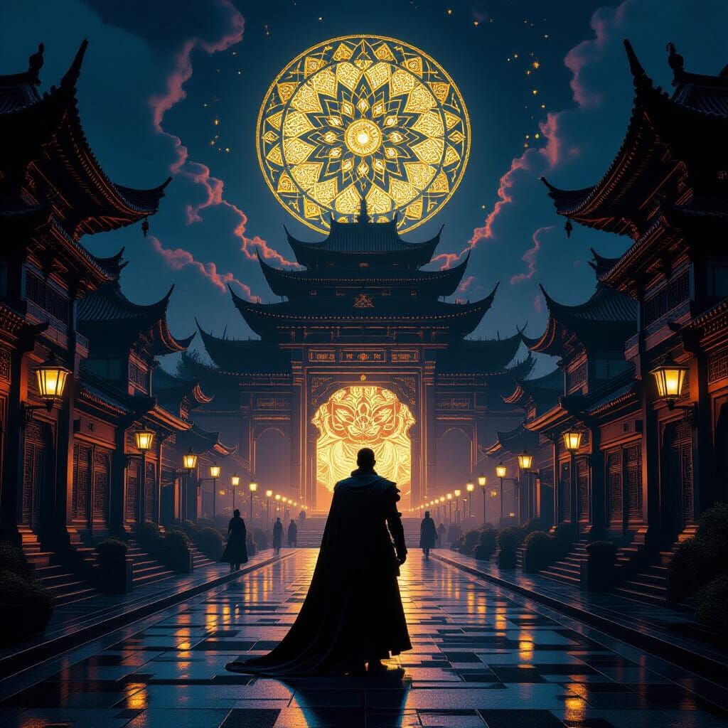 Dark Fantasy Masterpiece: Epic Cinematic Matte Painting