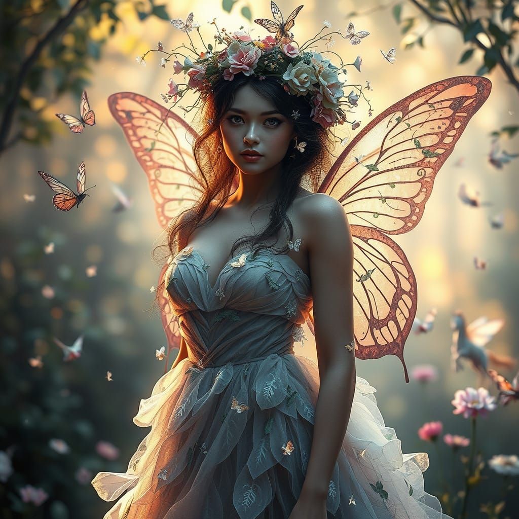 Ethereal Beauty in Whimsical Nature