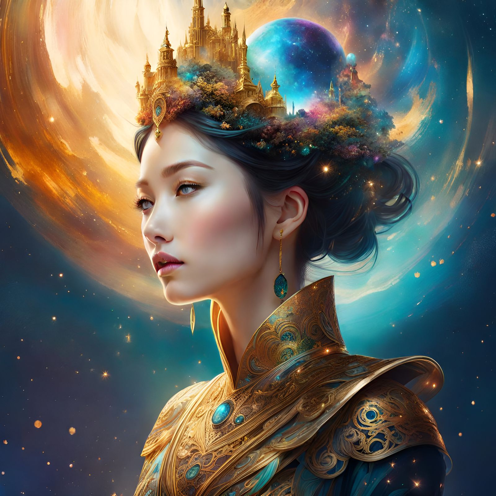 Fantasy World Emerges: Intricate Concept Art