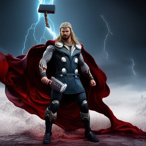 Marvel's Thor: Detailed Fantasy Concept Art