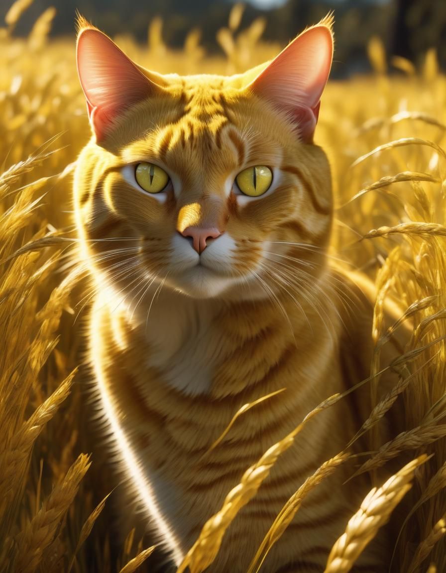 Yellow cat