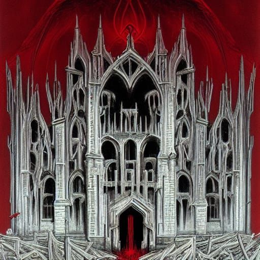 Surreal Gothic Horror in Dark, Moody Splendor