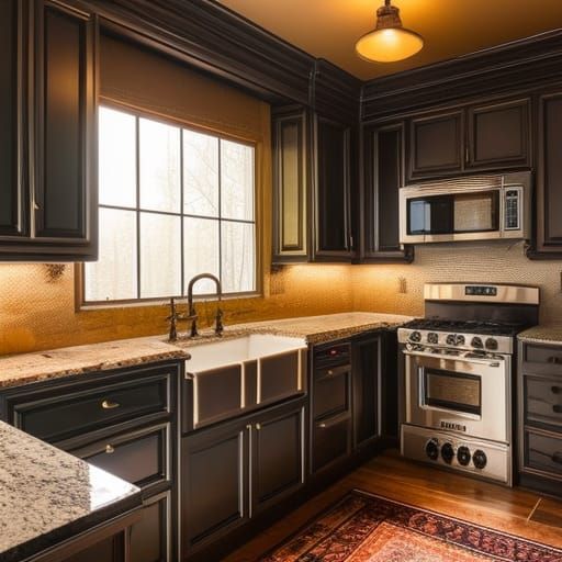 Vintage Kitchen in Greg Rutkowski Style