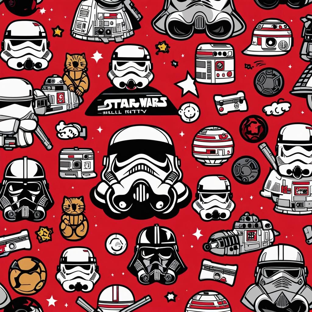 Dear Daniel and Hello Kitty Star Wars Parody