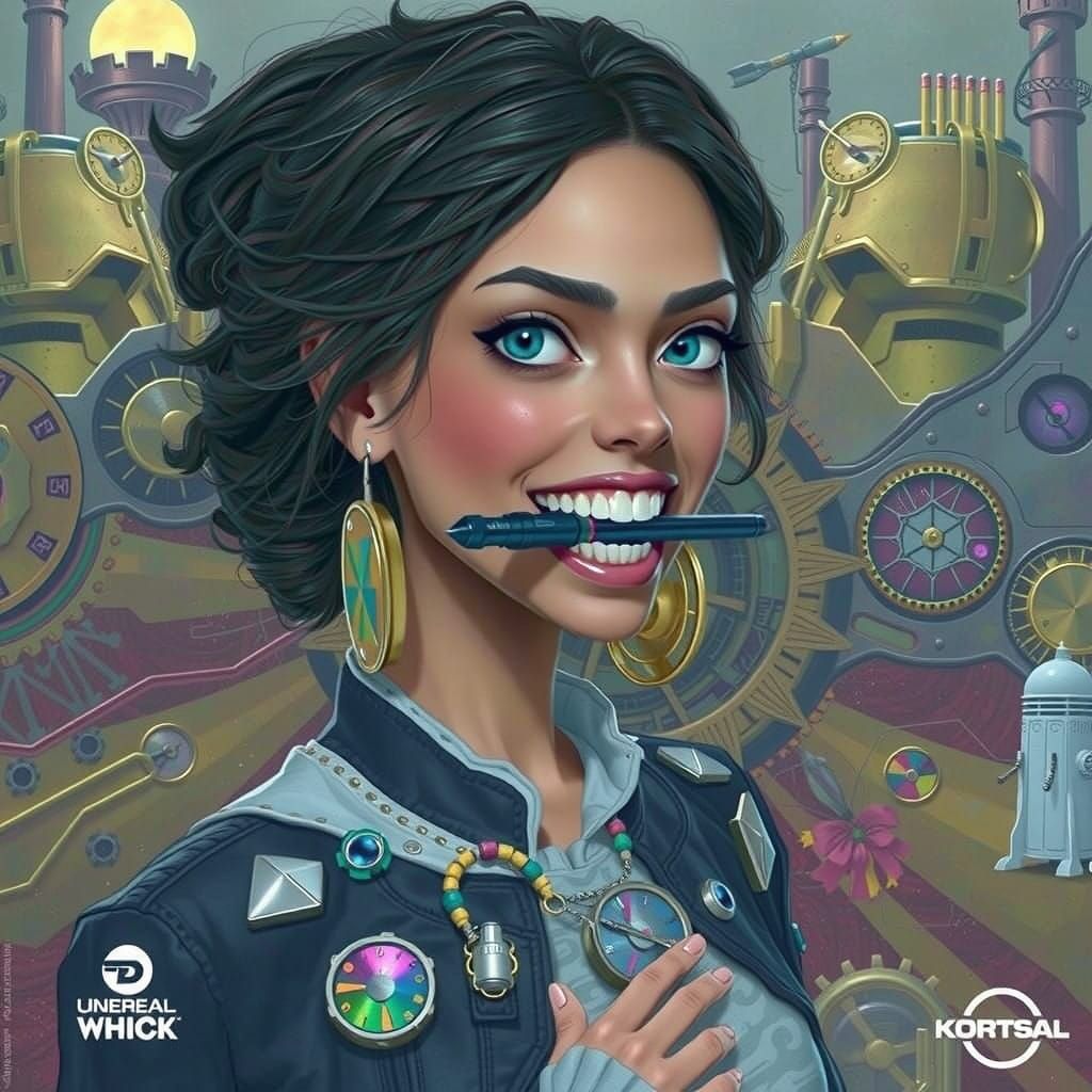 Mischief and Clockwork in Iridescent Hues