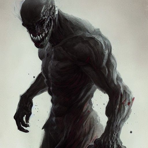 Sinister Chiari Malformation Monster by Rutkowski