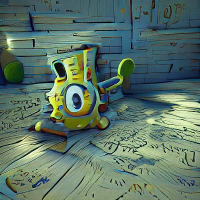 Spongebob 3D Render Trending on Artstation