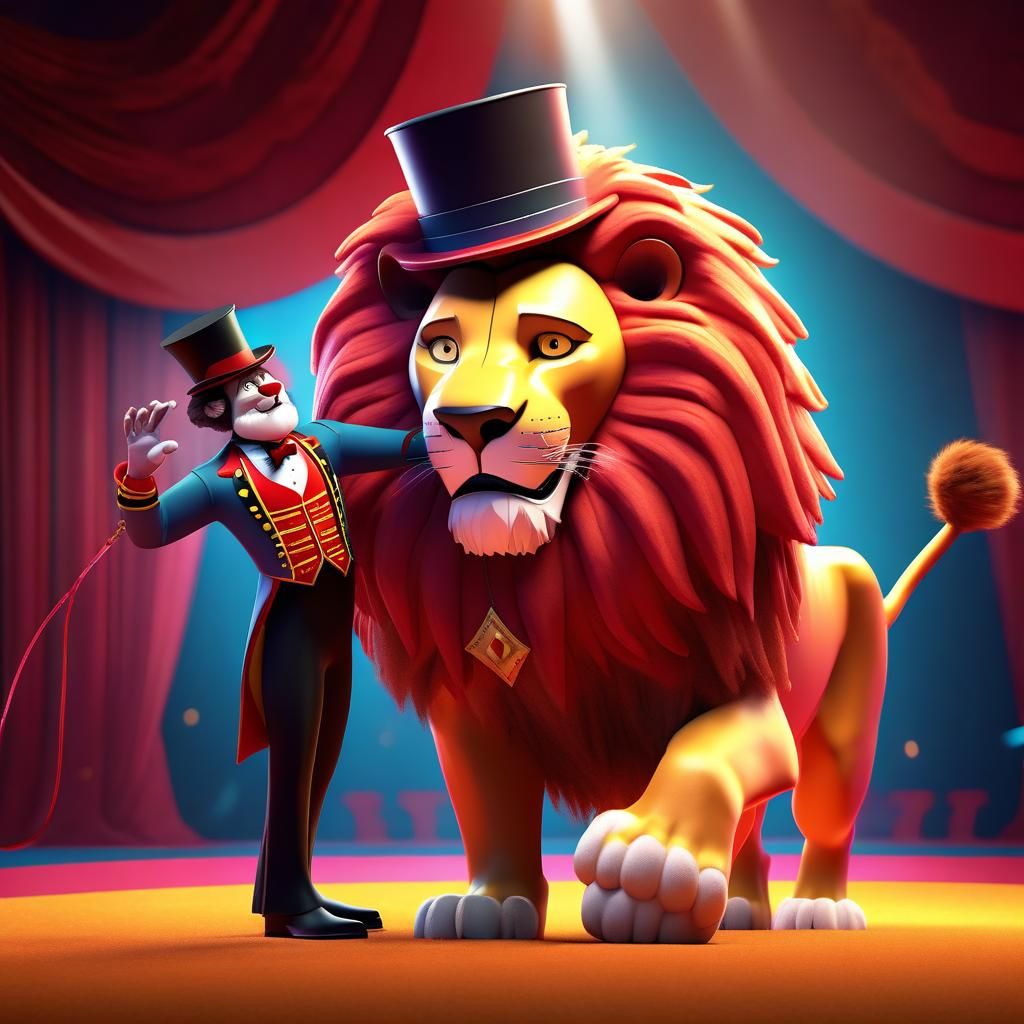 Under the big top of the Grand Mirage Circus