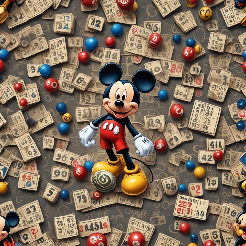 Mickey Mouse Calls Bingo: Fantasy Concept Art