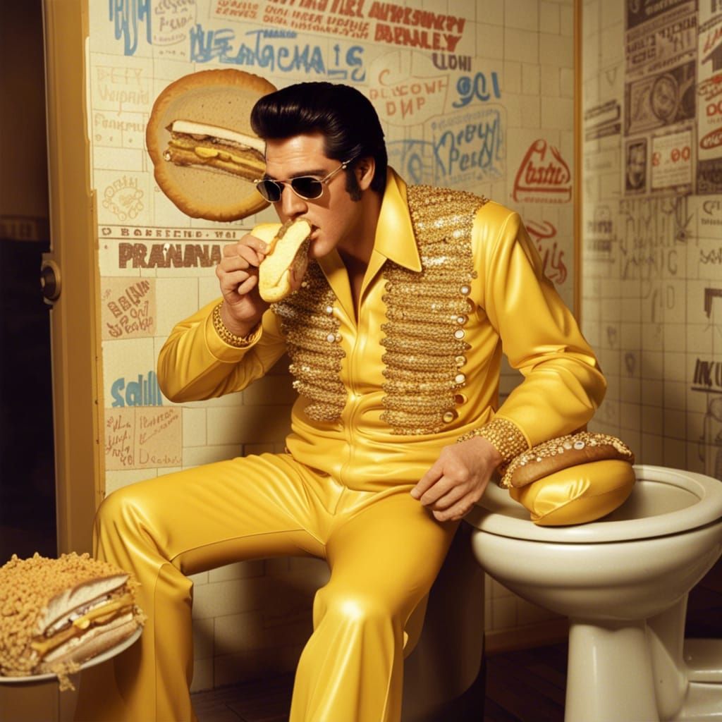 Elvis Presley's Sandwich: Fringe, Gold, and Graffiti
