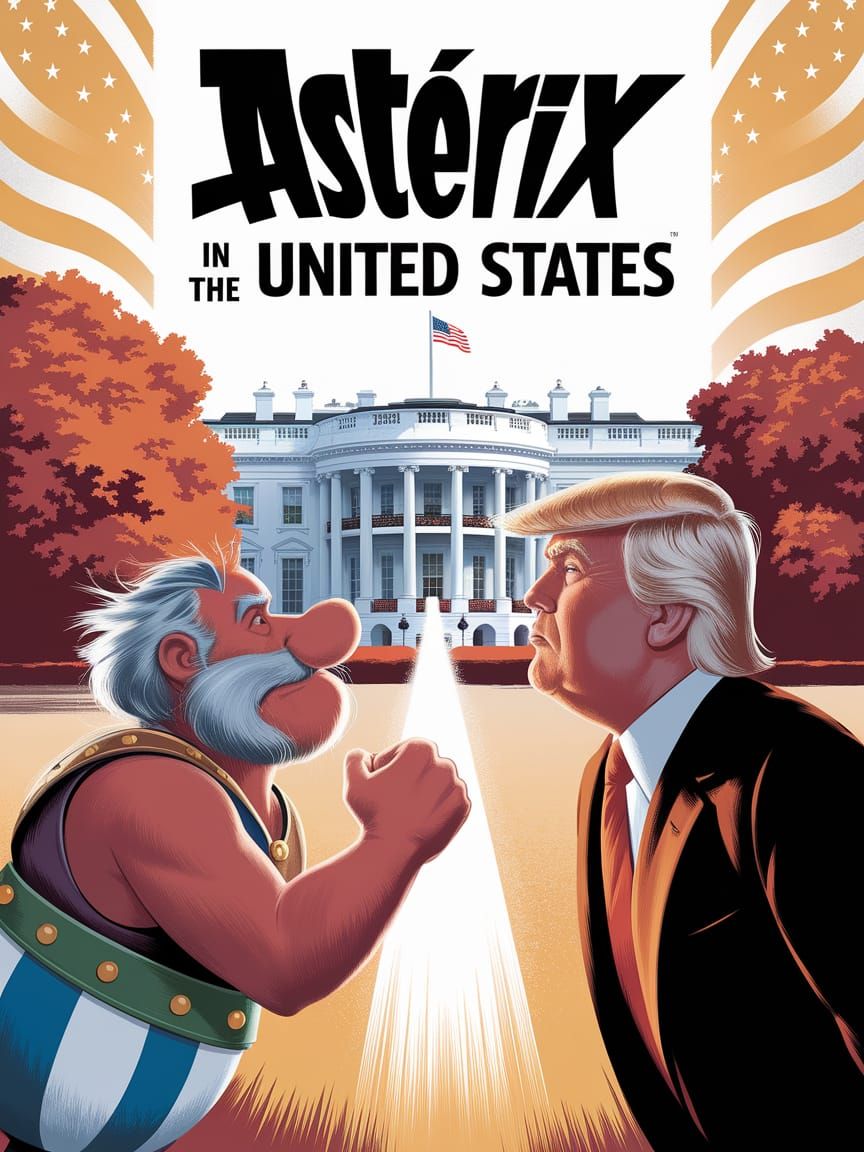 Asterix in the US: Obelix vs. Trump at the White House