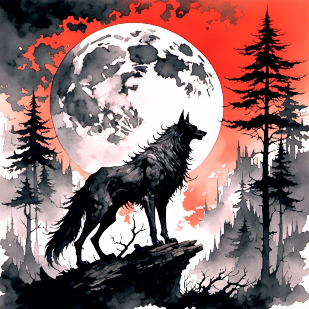 Castlevania Profile Pic in Digital Art Style