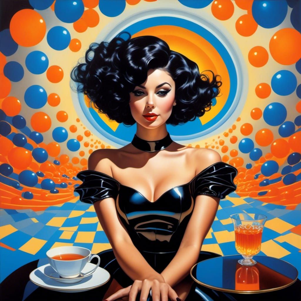 <lora:GradientStyle:1.0>