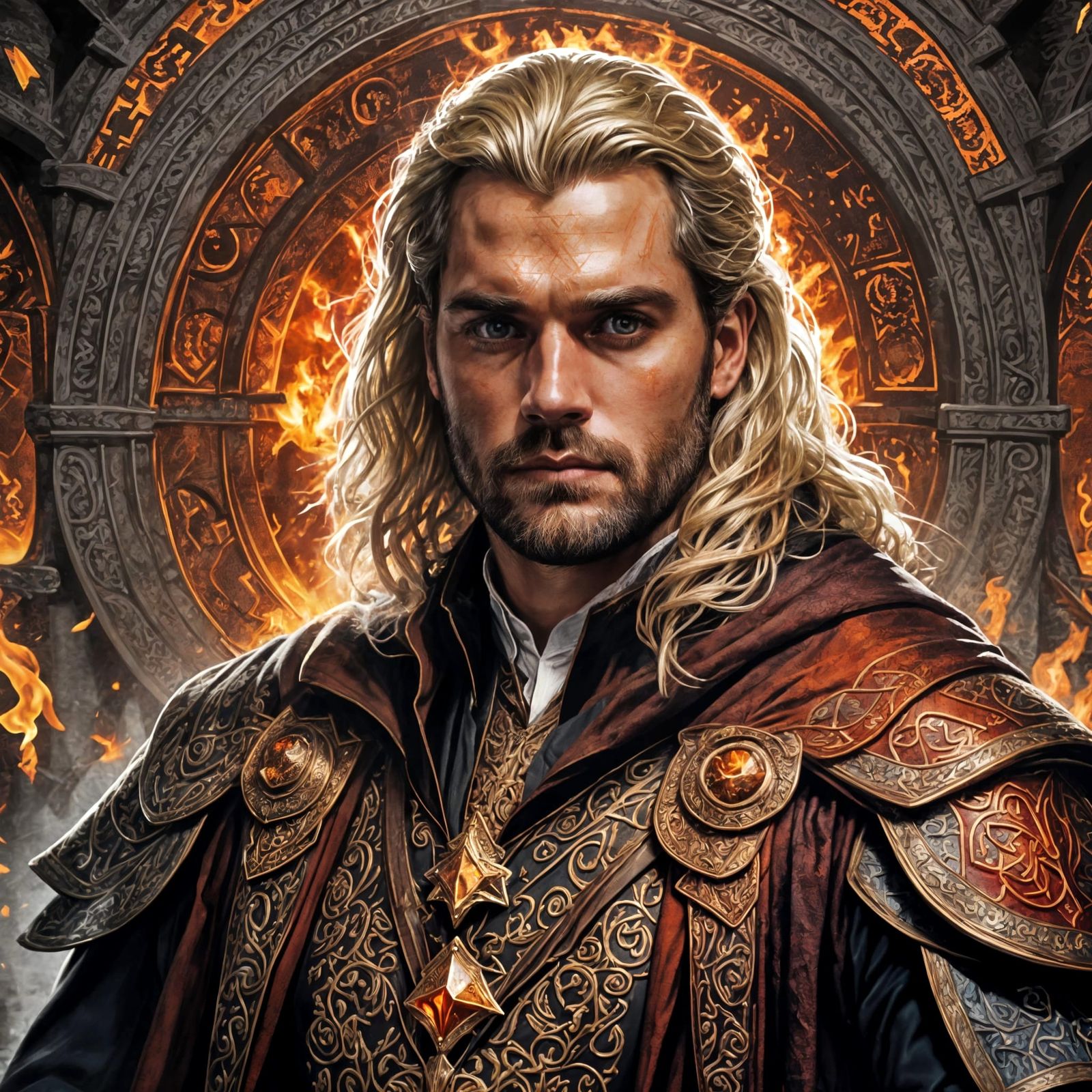 Radul, Pyromancer Adept of Ordo Magica