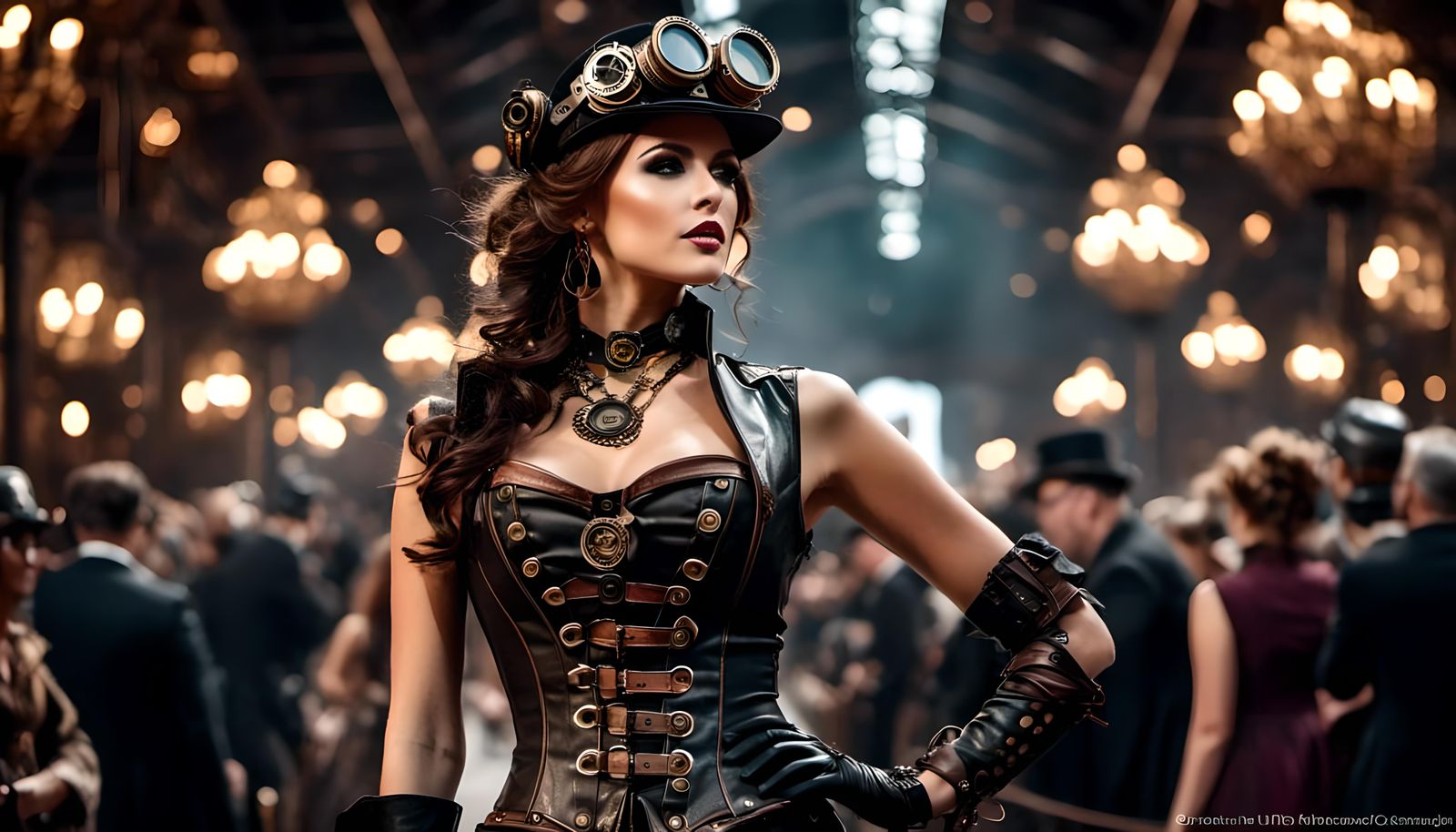 A Steampunk Fashion Show