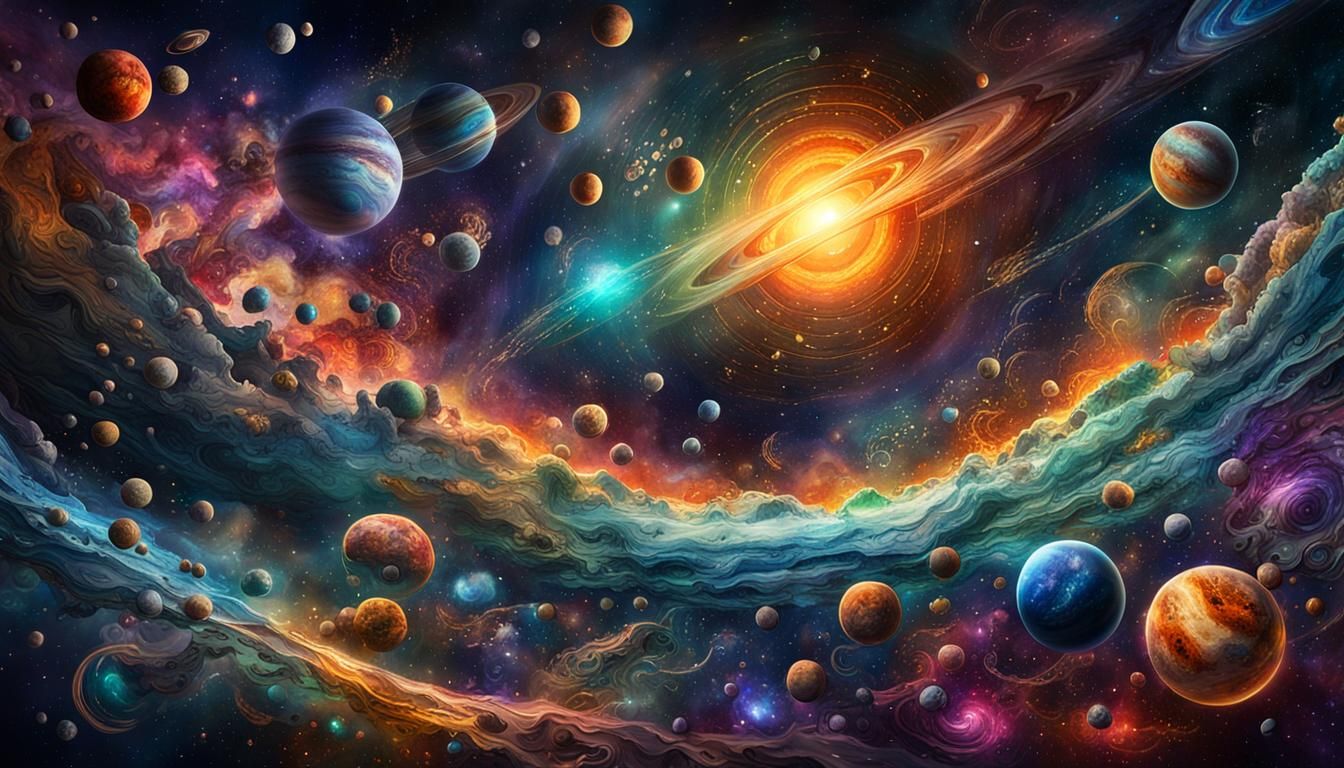 Mystical Worlds in a Strange New Universe