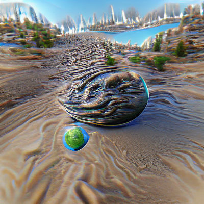 AI Generated Planet Surface