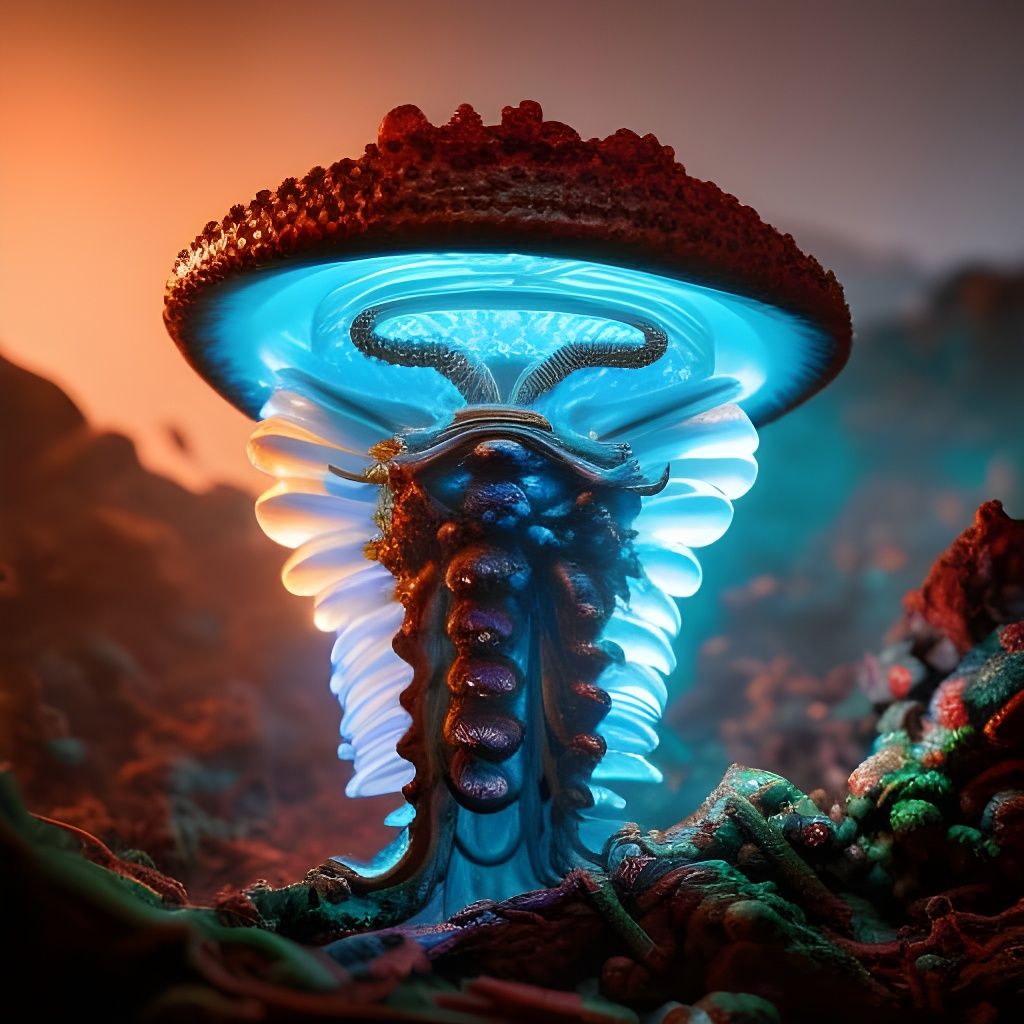 alien mushroom