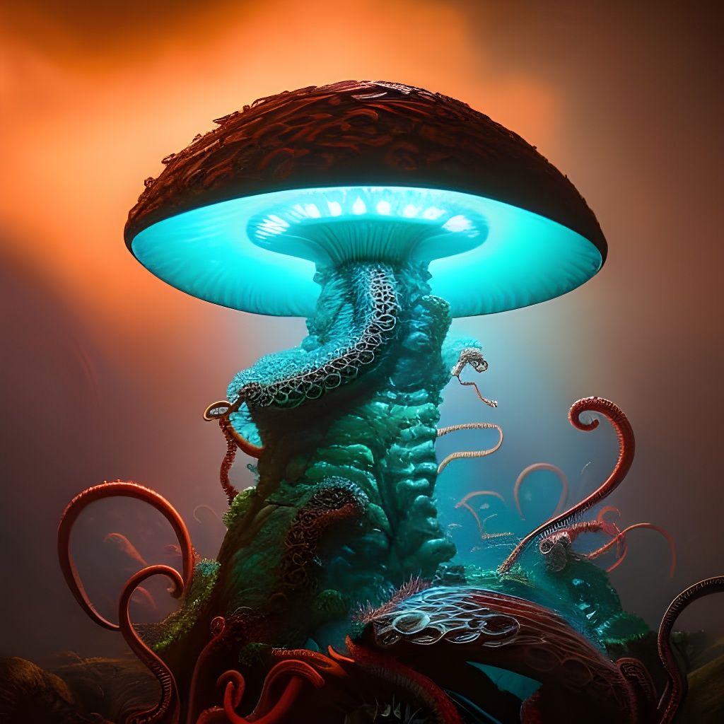 alien mushroom