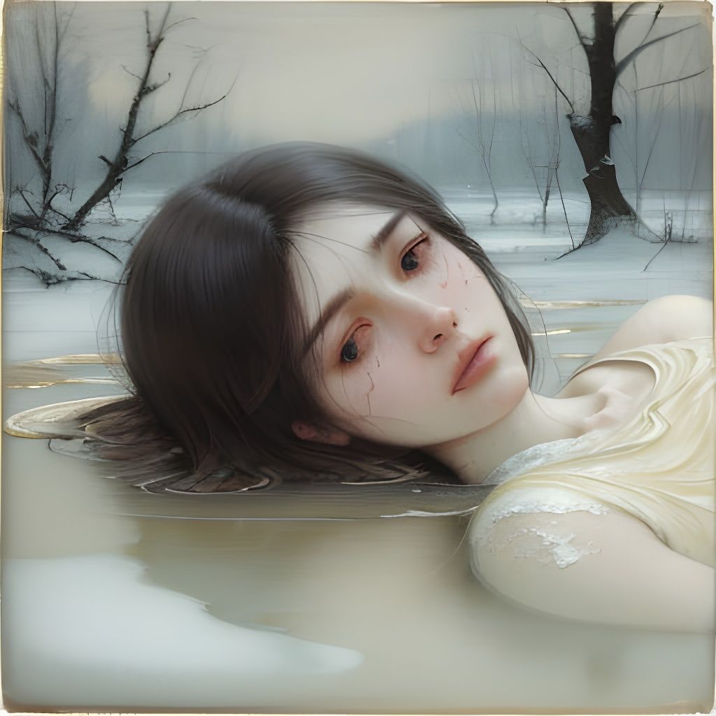 Be melting snow,
Wash yourself of yourself--Rumi