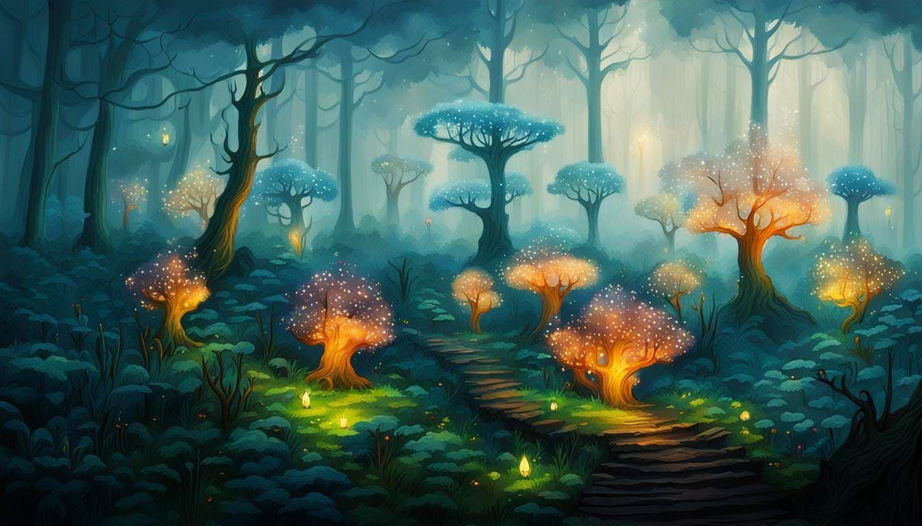 Enchanted Forest: A Realm of Mystical Wonder