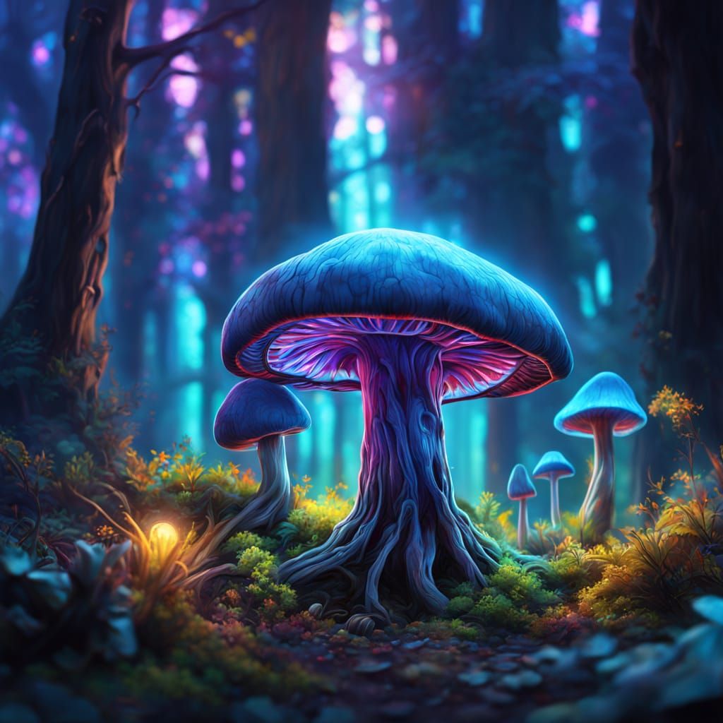 Ethereal Dreamscapes in Vibrant Colors