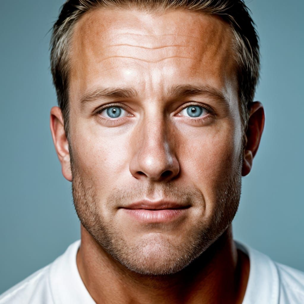 Professional Portrait of a Handsome Man